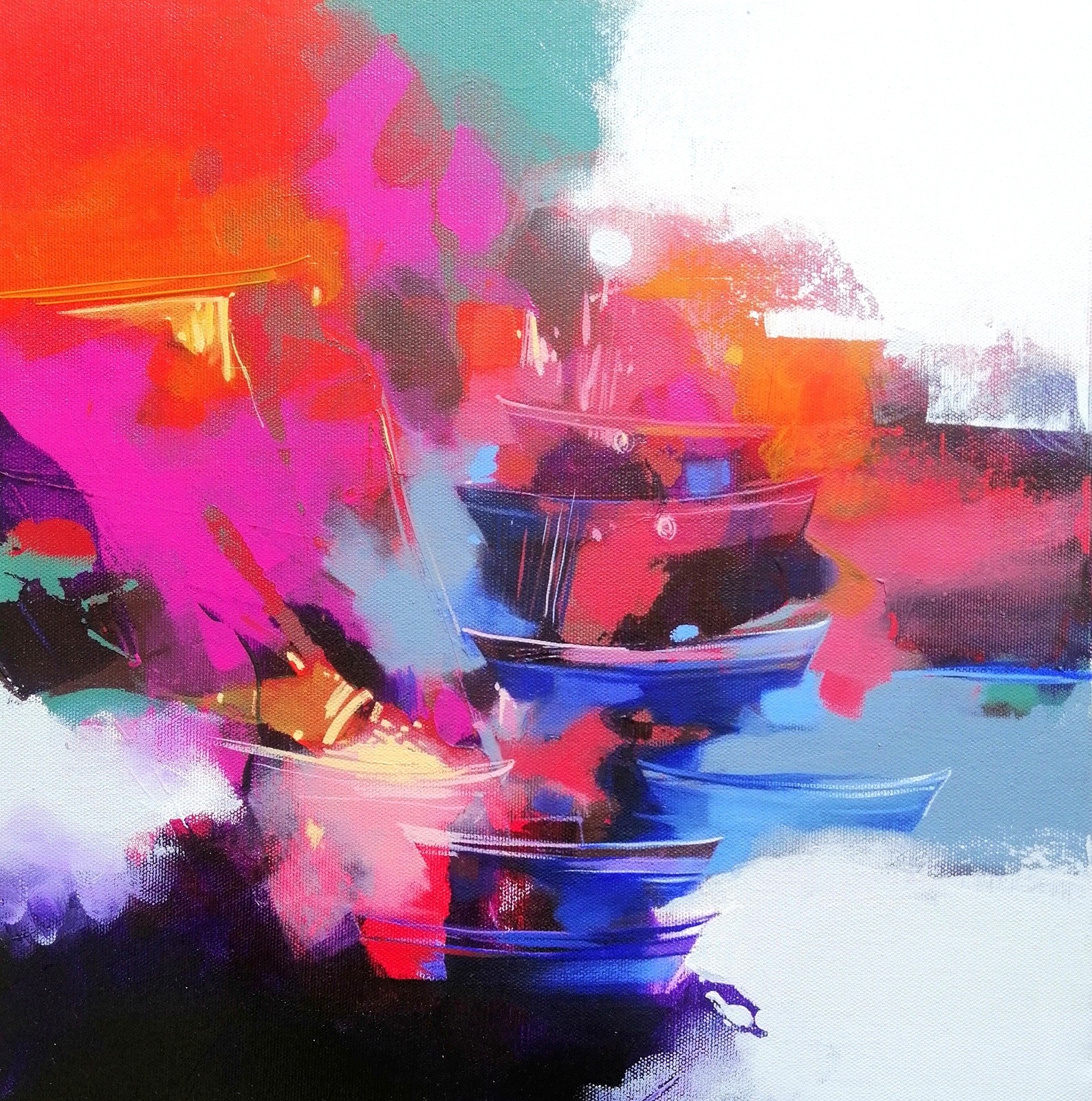 Bülent Yavuz Yılmaz | Tuval üzerine yağlı boya | İsimsiz