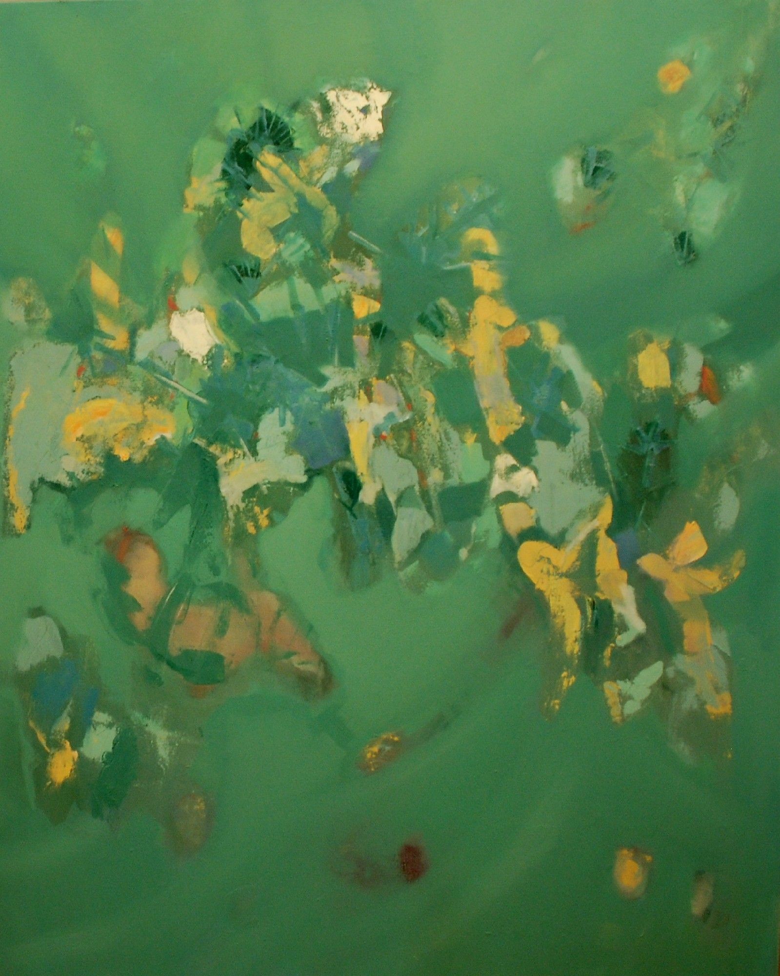 Ledün Nasır | Tuval üzerine yağlı boya | İsimsiz