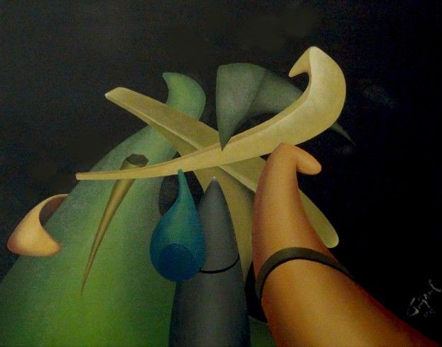 Mazhar Toğrul | Tuval üzerine yağlı boya | Figüratif 21