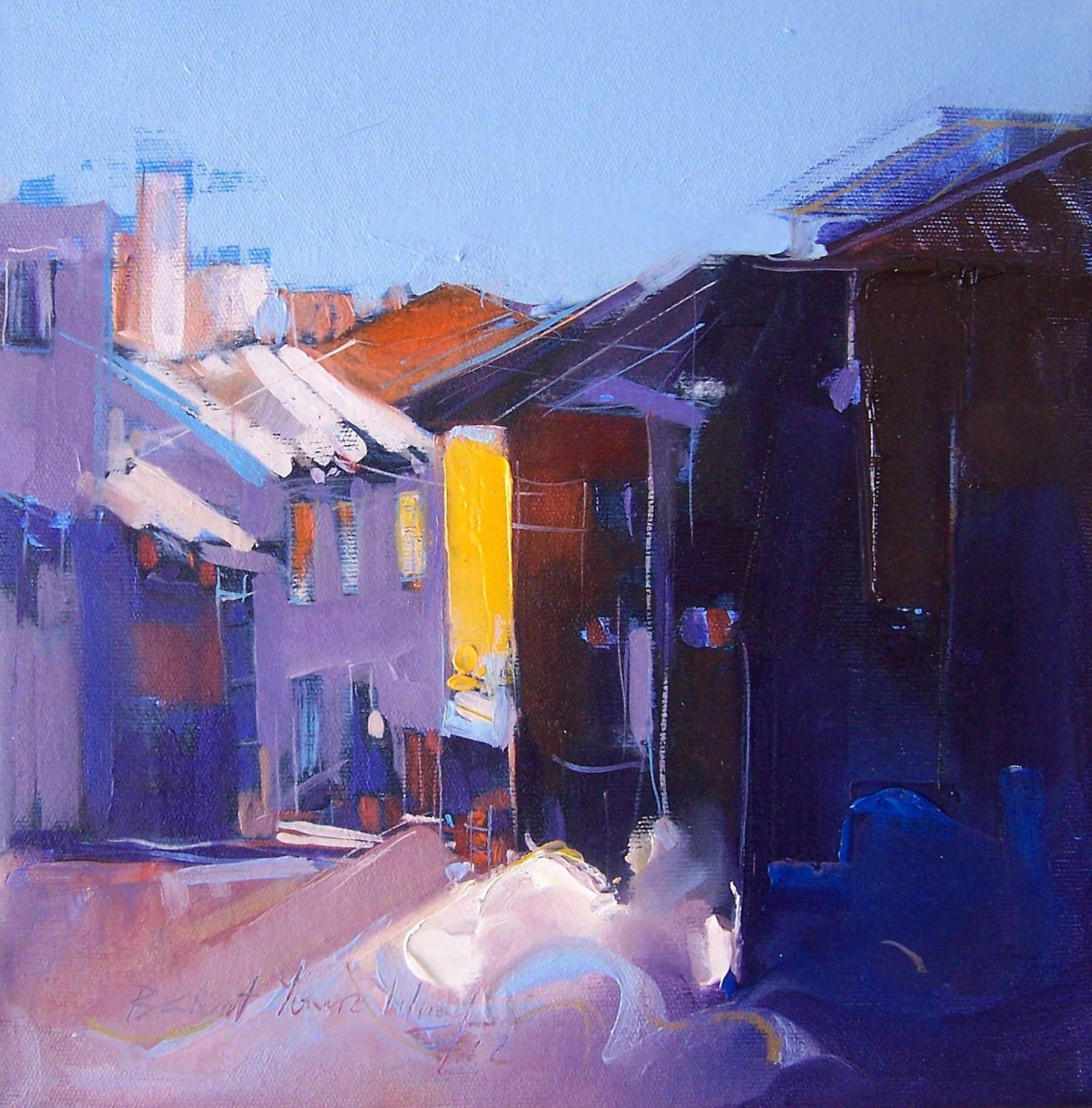 Bülent Yavuz Yılmaz | Tuval üzerine yağlı boya | İsimsiz