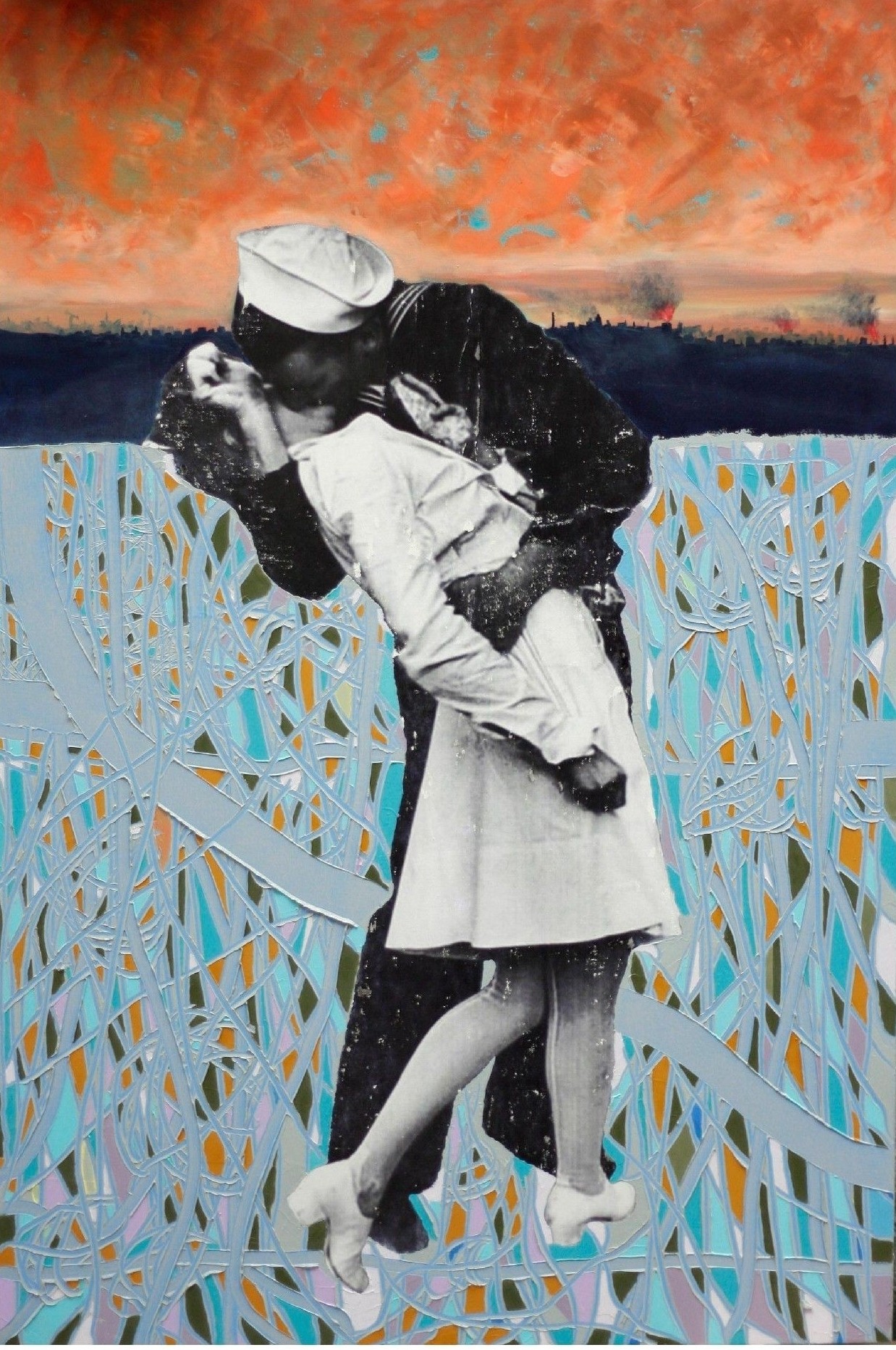 Emre Doğrusöz | Tuval üzerine yağlı boya | Hoşgeldin 