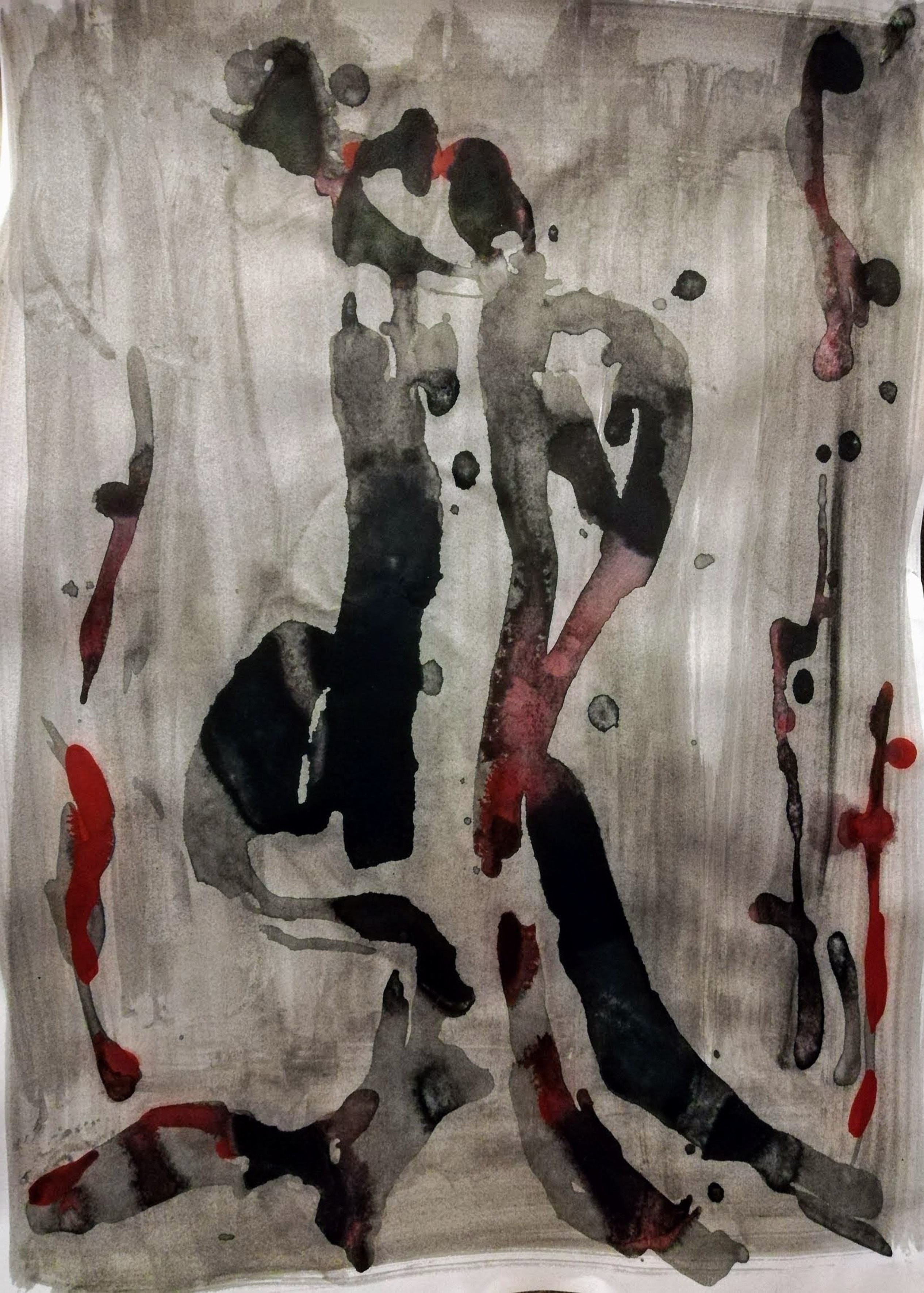 Bahar Kocaman | Kağıt üzerine akrilik | Sukünet