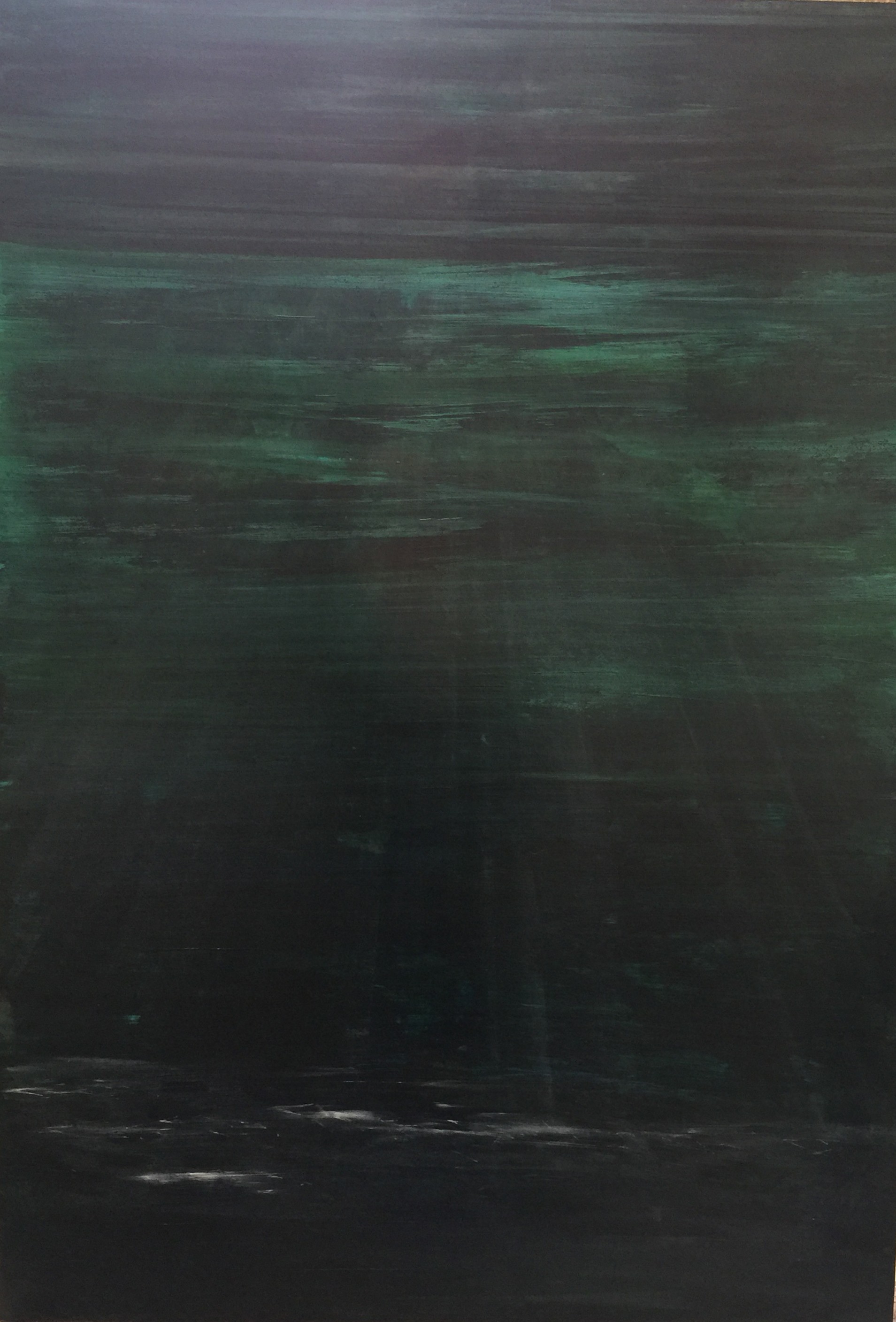 Mustafa Özoyal | Tuval üzerine akrilik | İsimsiz