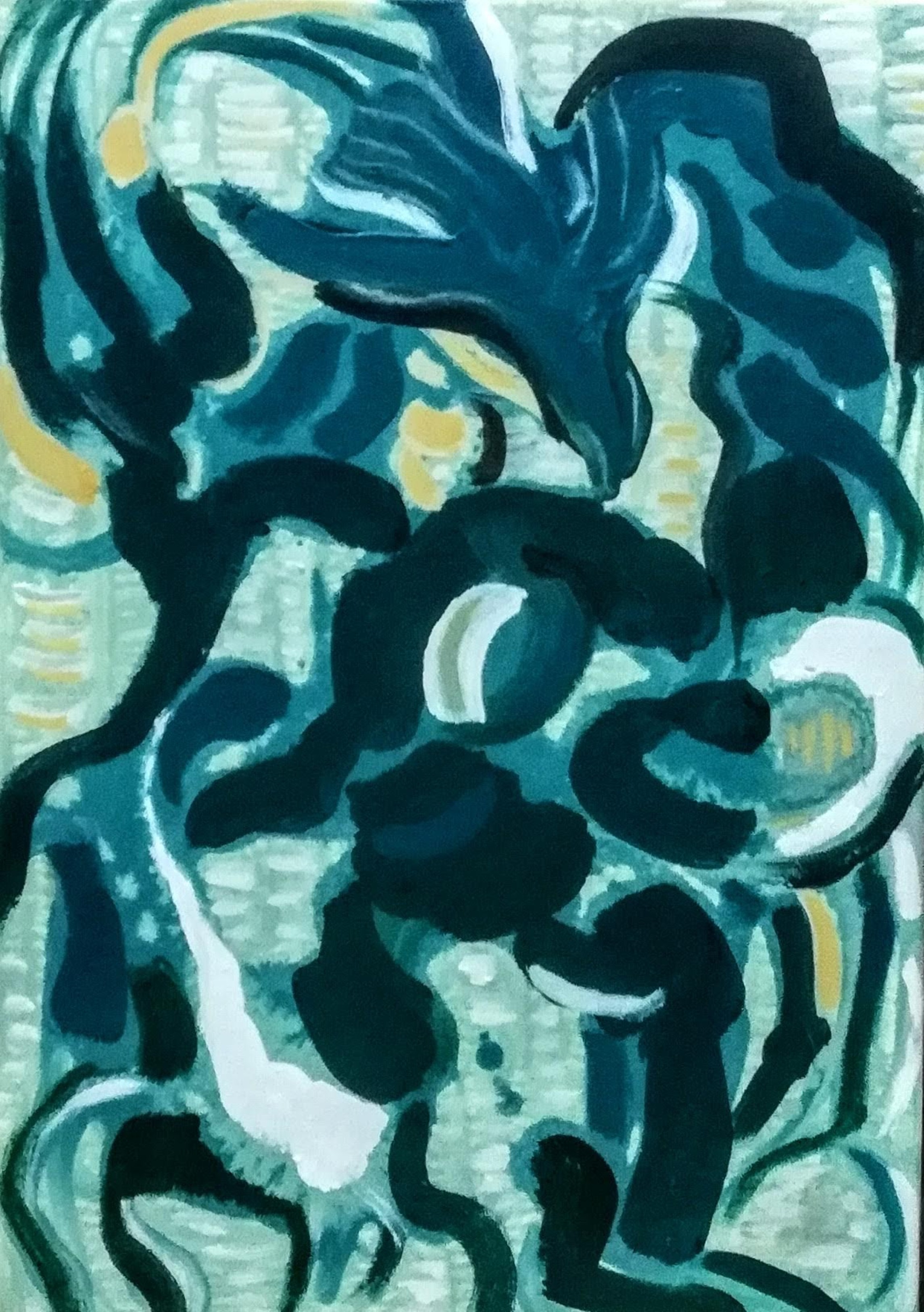 Bahar Kocaman | Tuval üzerine akrilik | Özgürlük