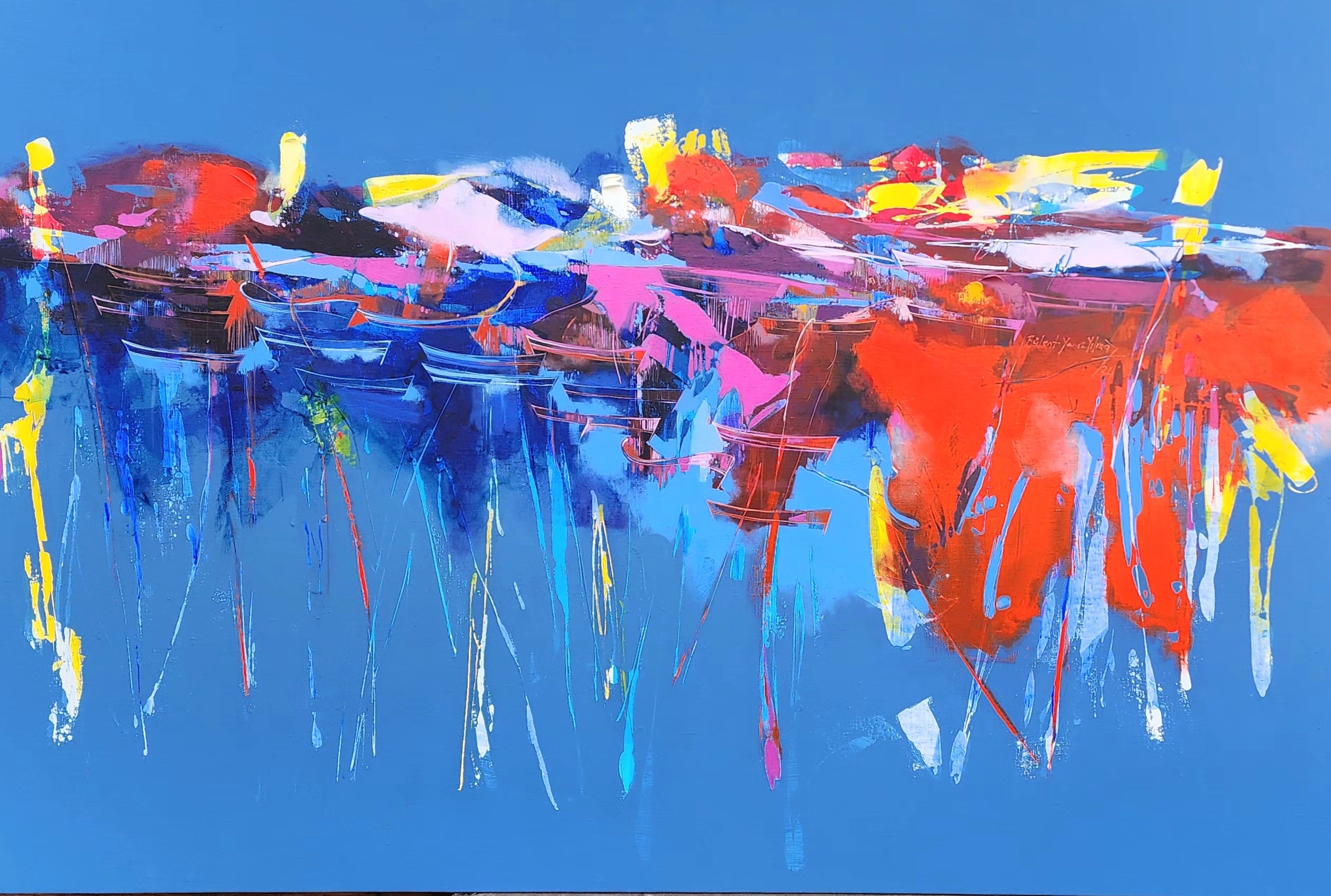 Bülent Yavuz Yılmaz | Tuval üzerine yağlı boya | İsimsiz