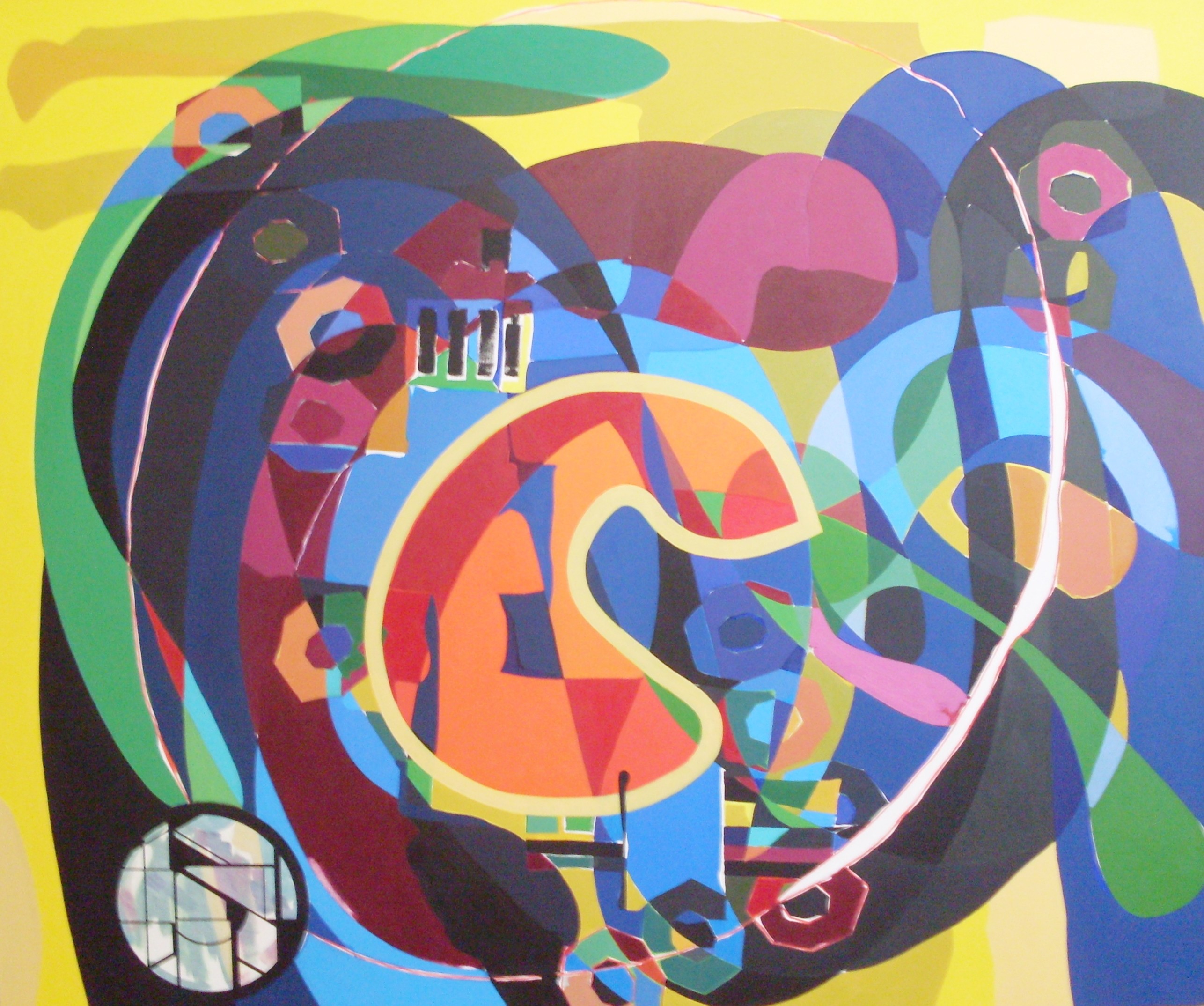 Mehmet Çetiner | Tuval üzerine yağlıboya | İsimsiz