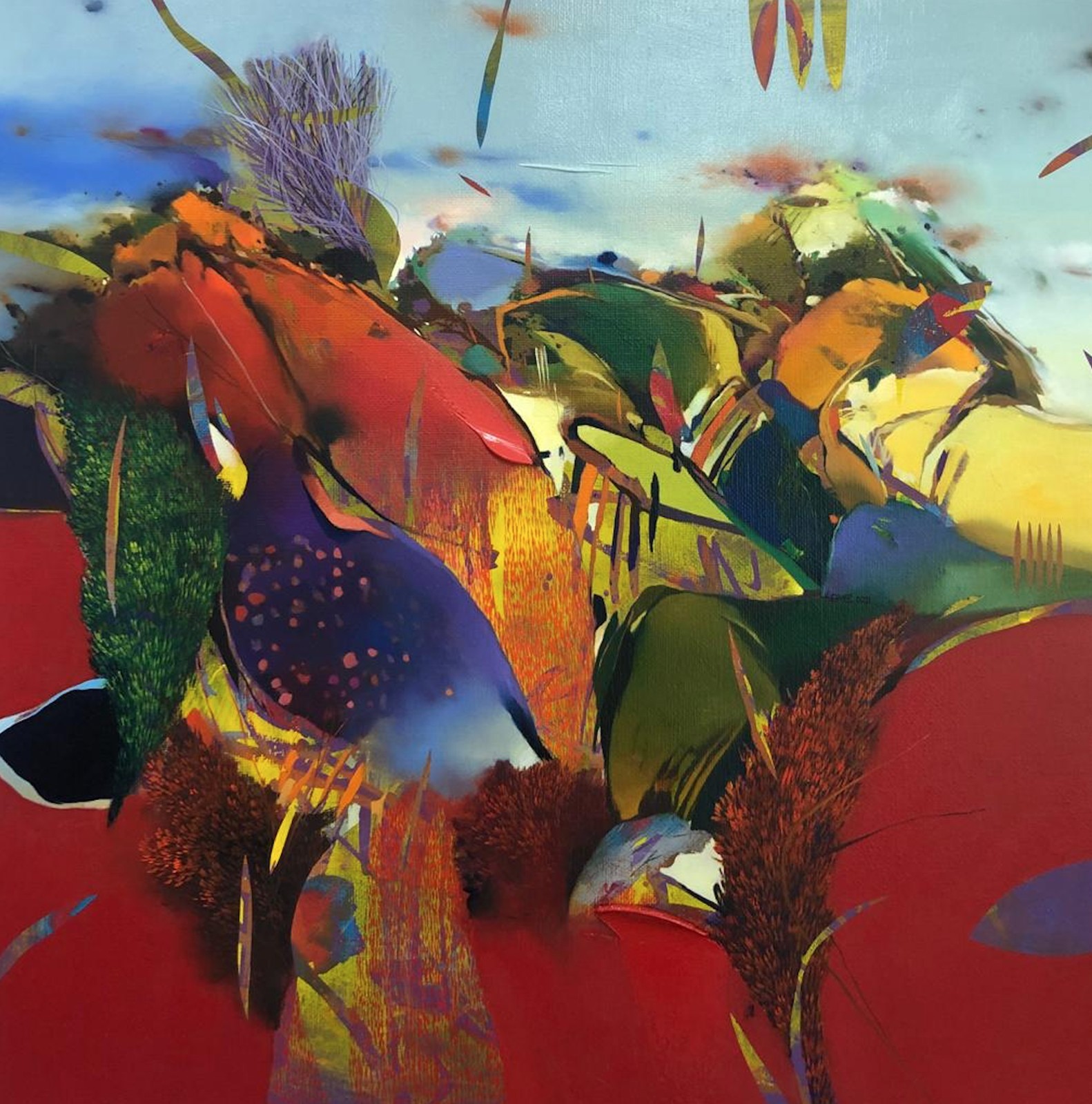 Hakan Esmer | Tuval üzerine yağlı boya | İsimsiz