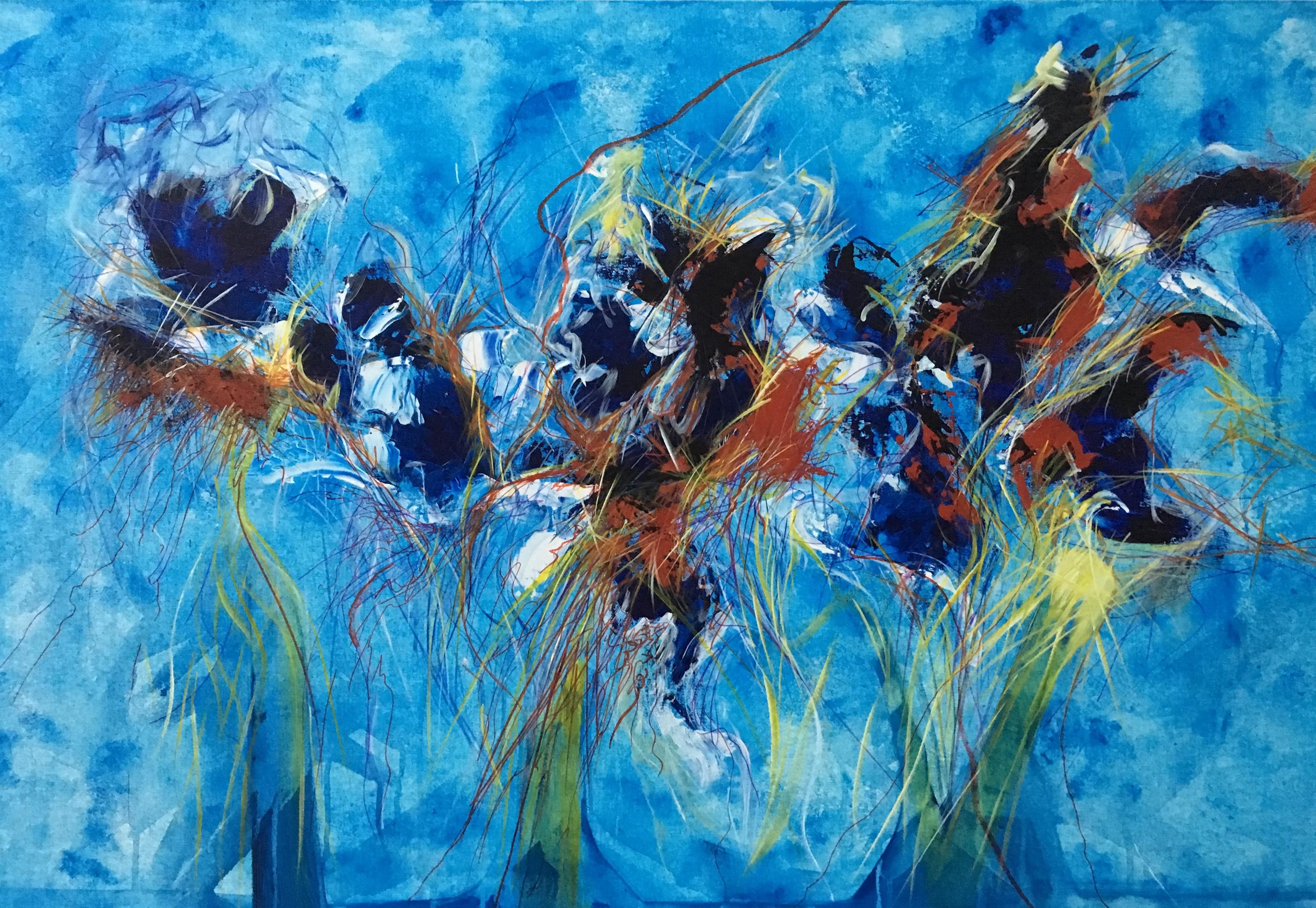 Figen Batı | Tuval üzerine akrilik | İsimsiz