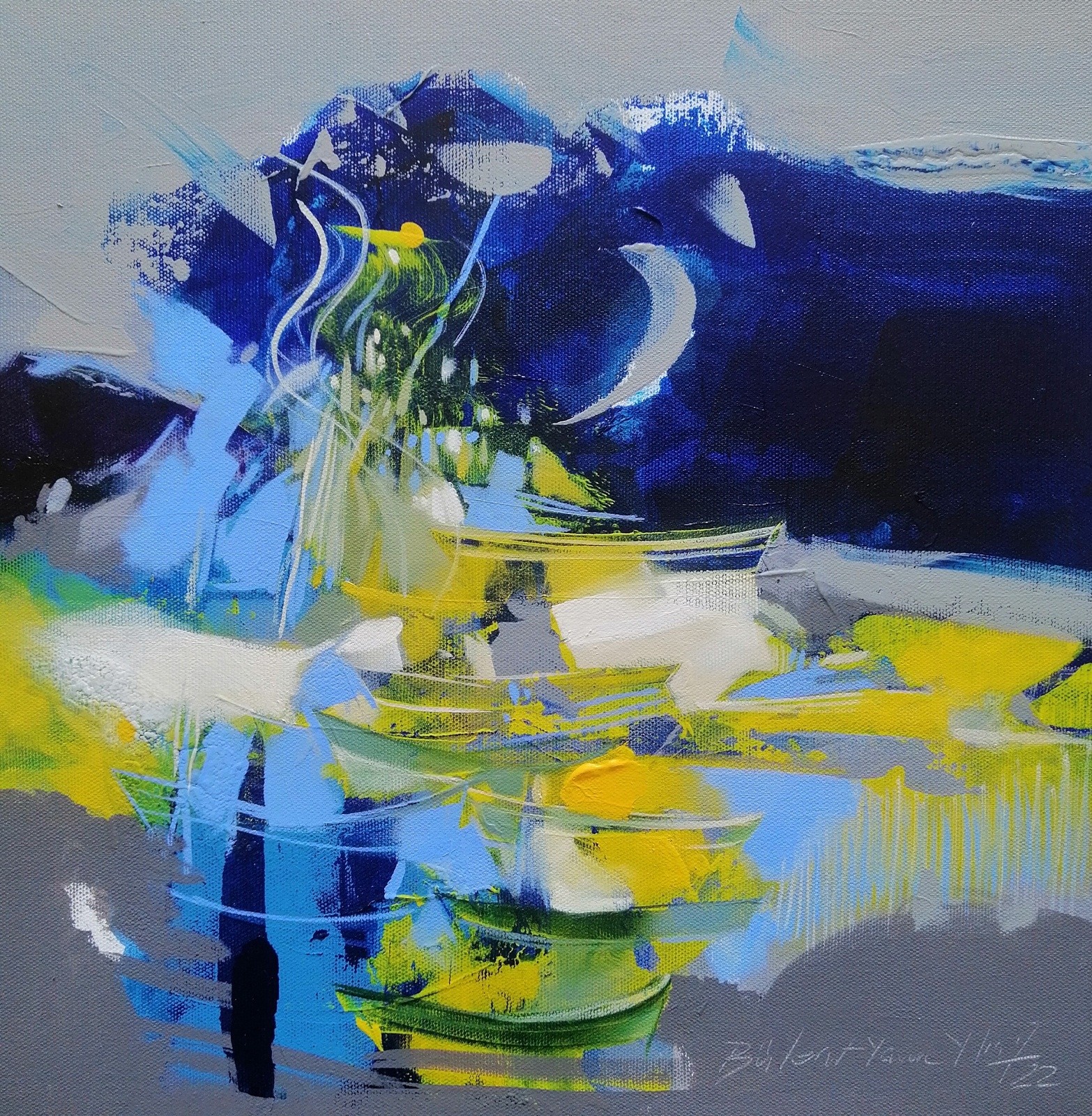 Bülent Yavuz Yılmaz | Tuval üzerine yağlı boya | İsimsiz