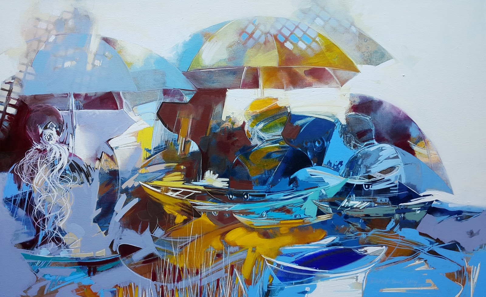 Bülent Yavuz Yılmaz | Tuval üzerine yağlı boya | İsimsiz