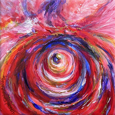 Hakan Sarıhan | Dakota üzerine akrilik | Vortex I