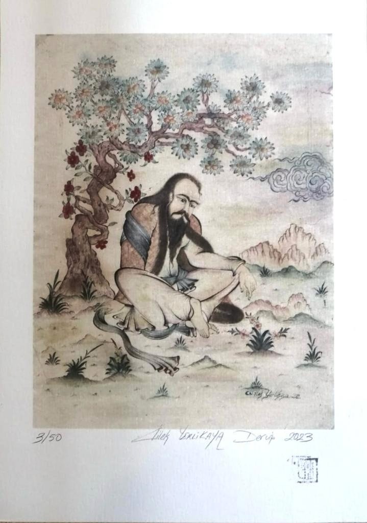 Dilek Yerlikaya | Geleneksel Sanatlar | Minyatür | Fine Art | Derviş