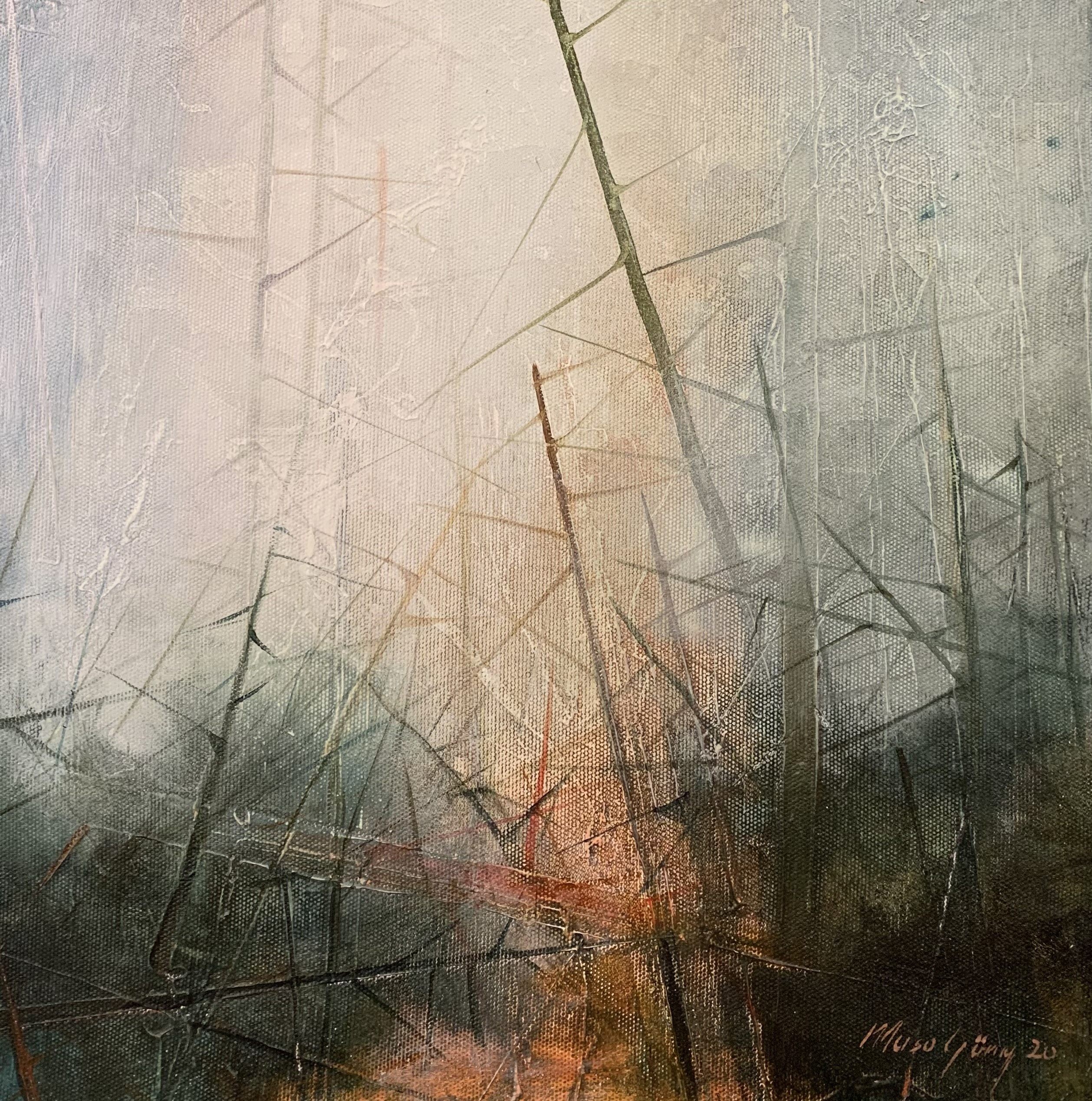 Musa Güney | Tuval üzerine yağlı boya | Catharsis XI