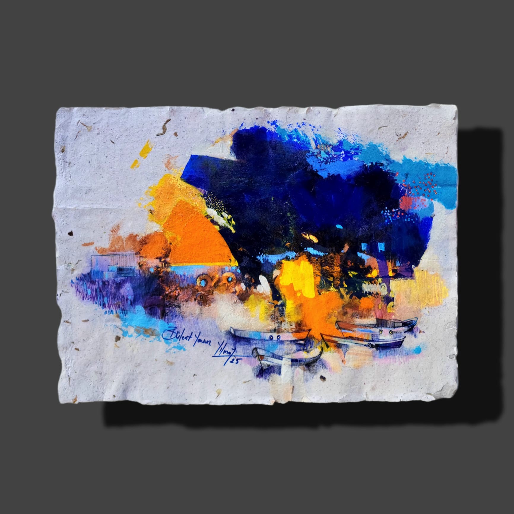 Bülent Yavuz Yılmaz | Kağıt üzerine karışık teknik | İsimsiz