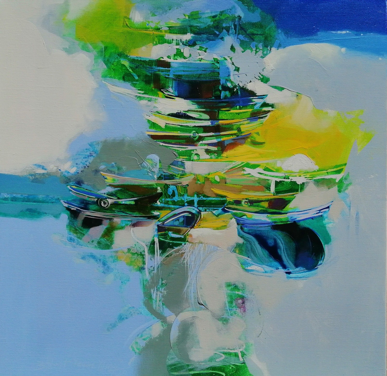 Bülent Yavuz Yılmaz | Tuval üzerine yağlı boya | İsimsiz