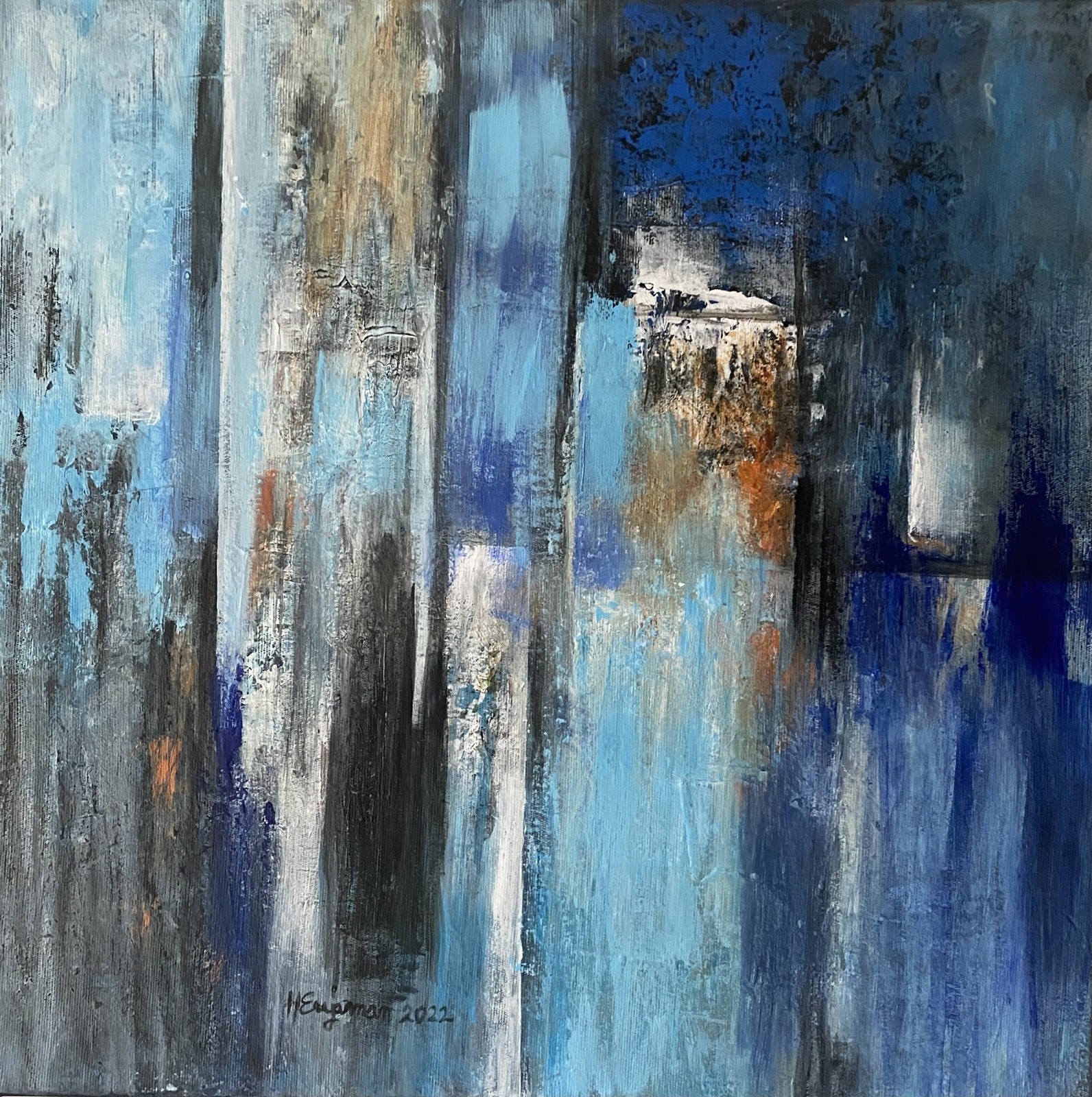 Hale Eryaman | Tuval üzerine akrilik | İsimsiz