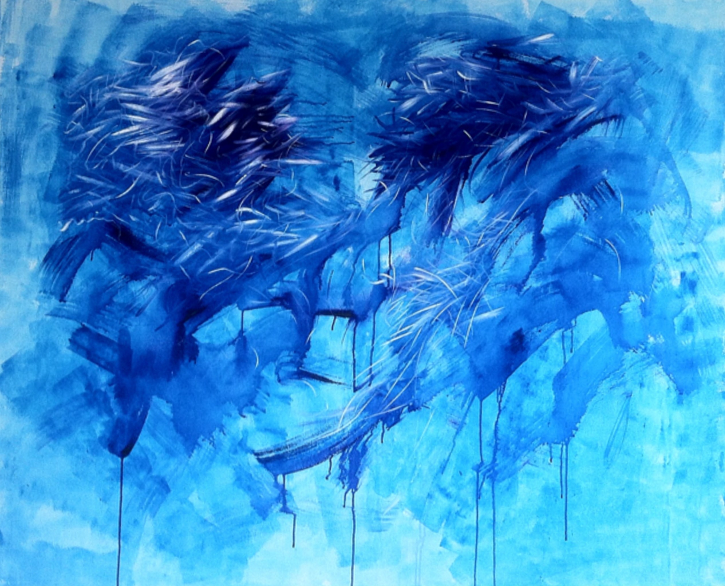 Figen Batı | Tuval üzerine akrilik | İsimsiz