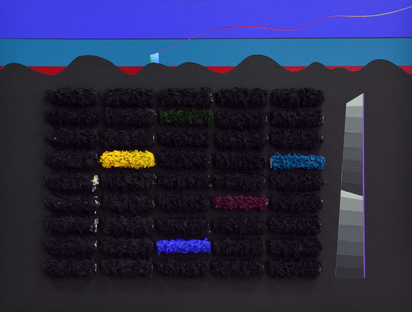 Mehmet Ali Doğan | Tuval üzerine karışık teknik | Cennetin Günahları Serisi 