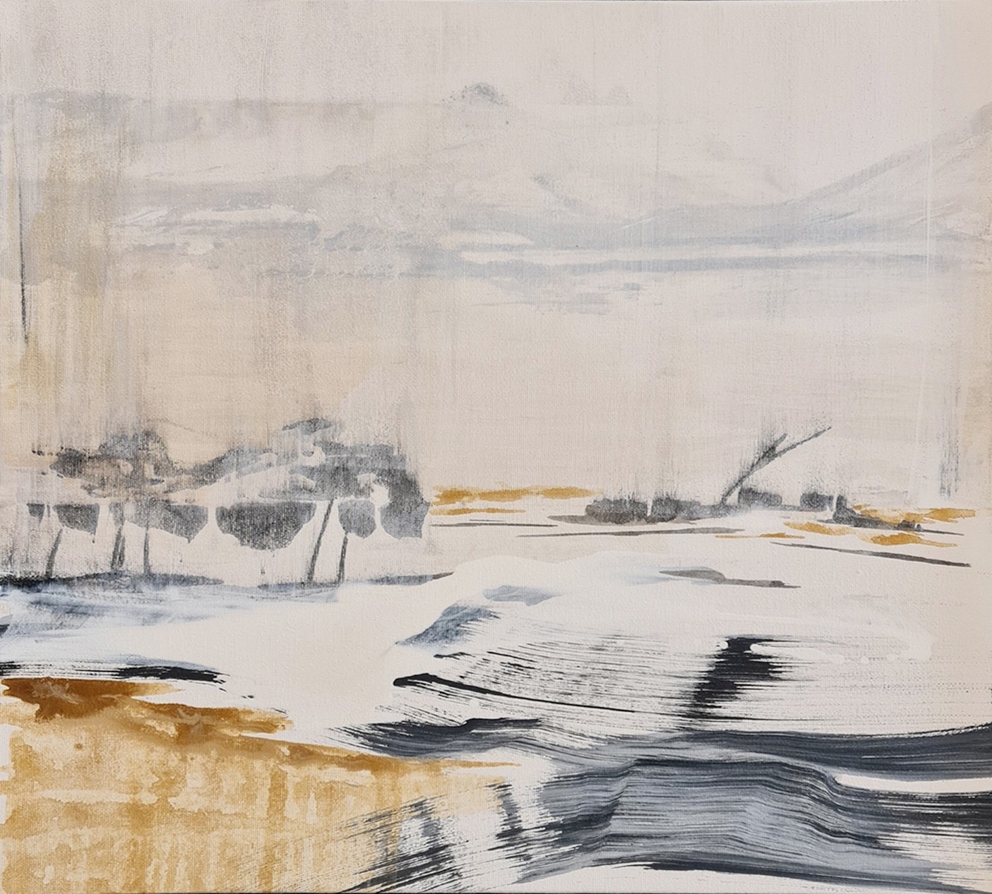 Esra Yılmaz | Tuval üzerine akrilik | İsimsiz