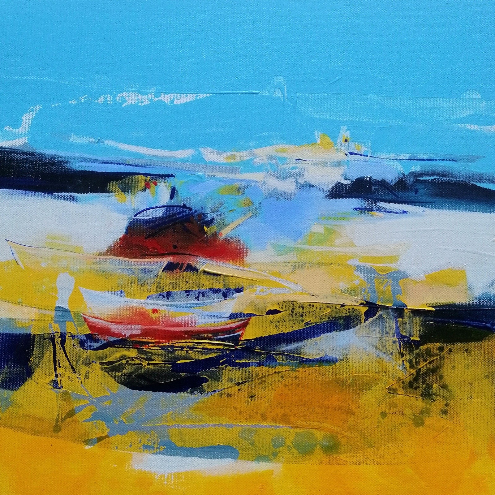 Bülent Yavuz Yılmaz | Tuval üzerine yağlı boya | İsimsiz