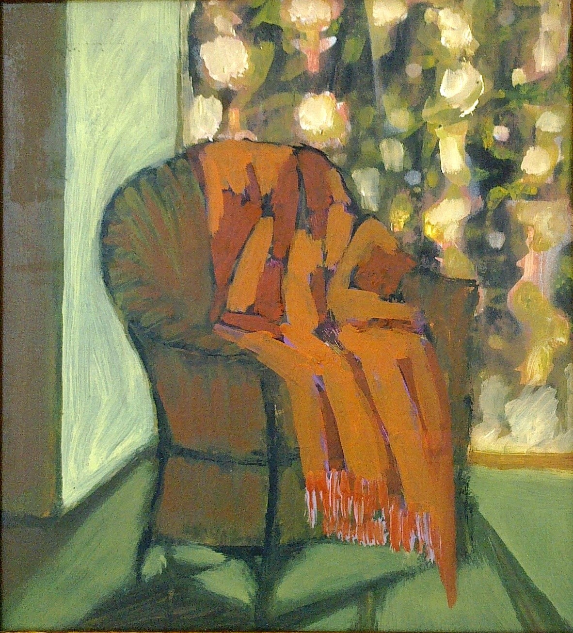 Özlem Keser | Duralit üzerine yağlıboya | Şal