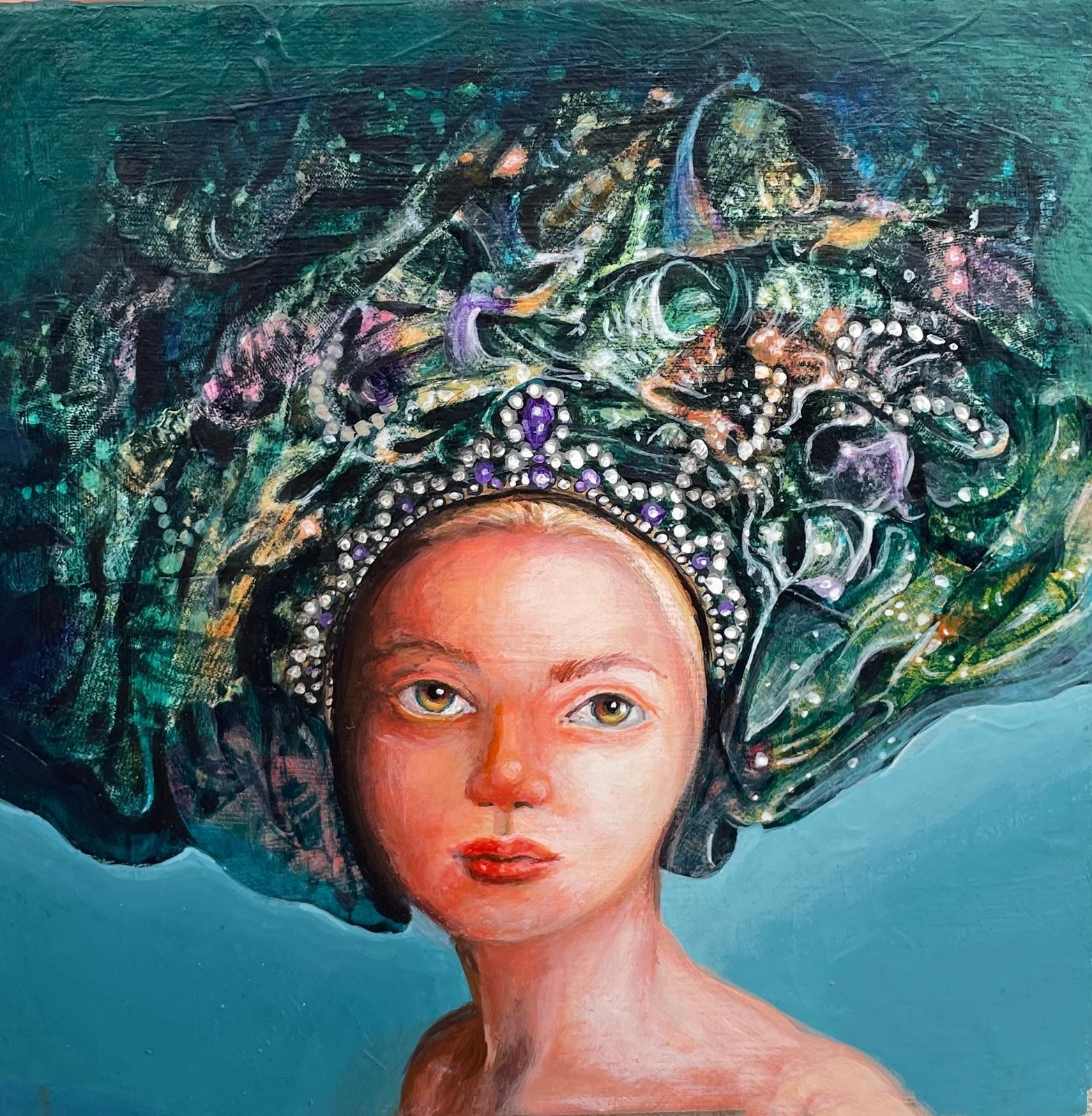 Dilek Hasra | Tuval üzerine akrilik | İsimsiz