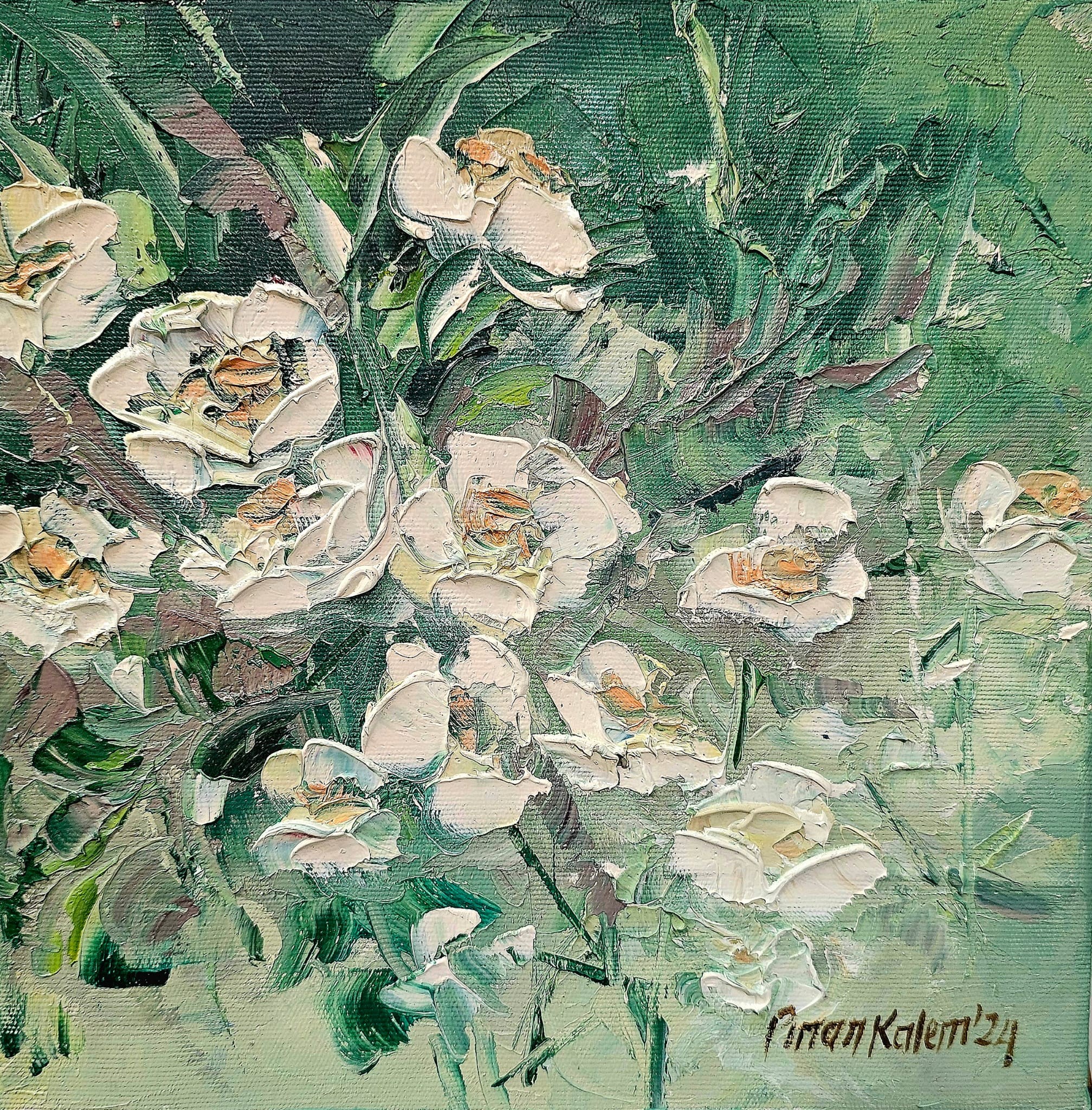 Pınar Kalem | Tuval üzerine yağlı boya | Bahar