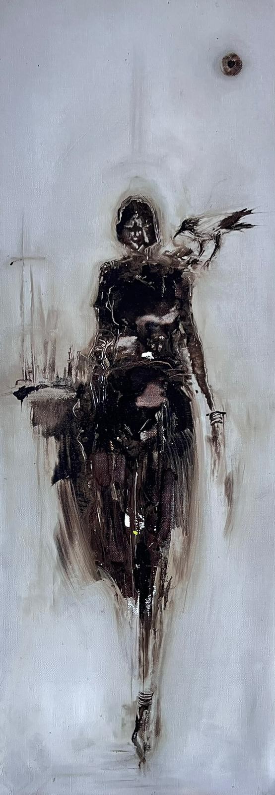 Ercihan Yolcu | Kağıt üzerine yağlı boya | Figür