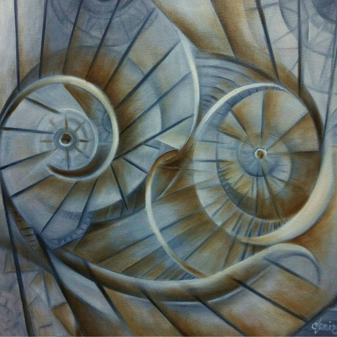 Deniz Deniz | Tuval üzerine karışık teknik | İsimsiz