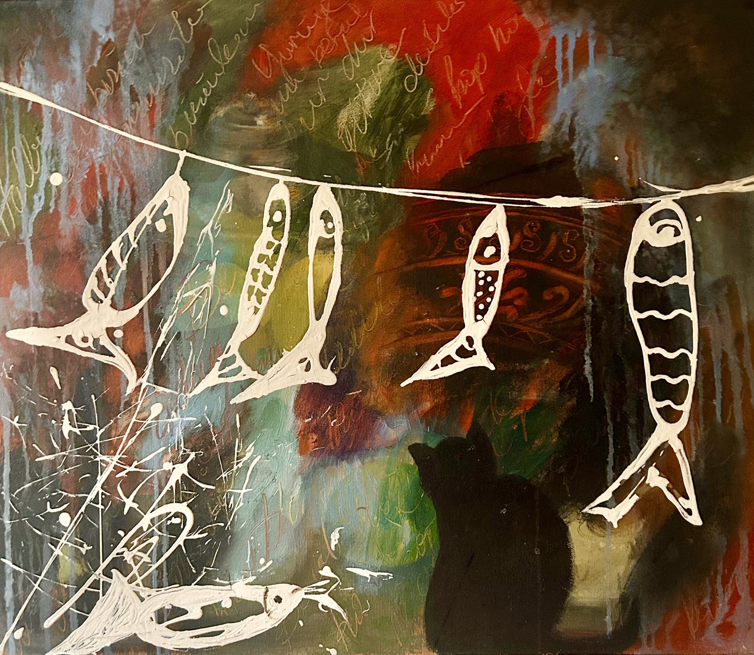 Funda Tarakçıoğlu | Tuval üzerine yağlı boya | İsimsiz