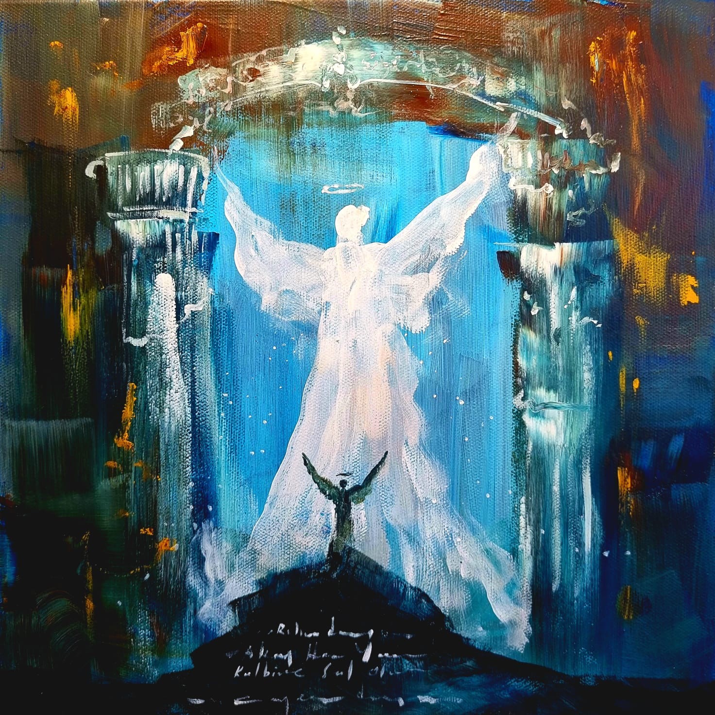 Can Emre Dağ | Tuval üzerine yağlı boya | Burçlar Serisi - İkizler