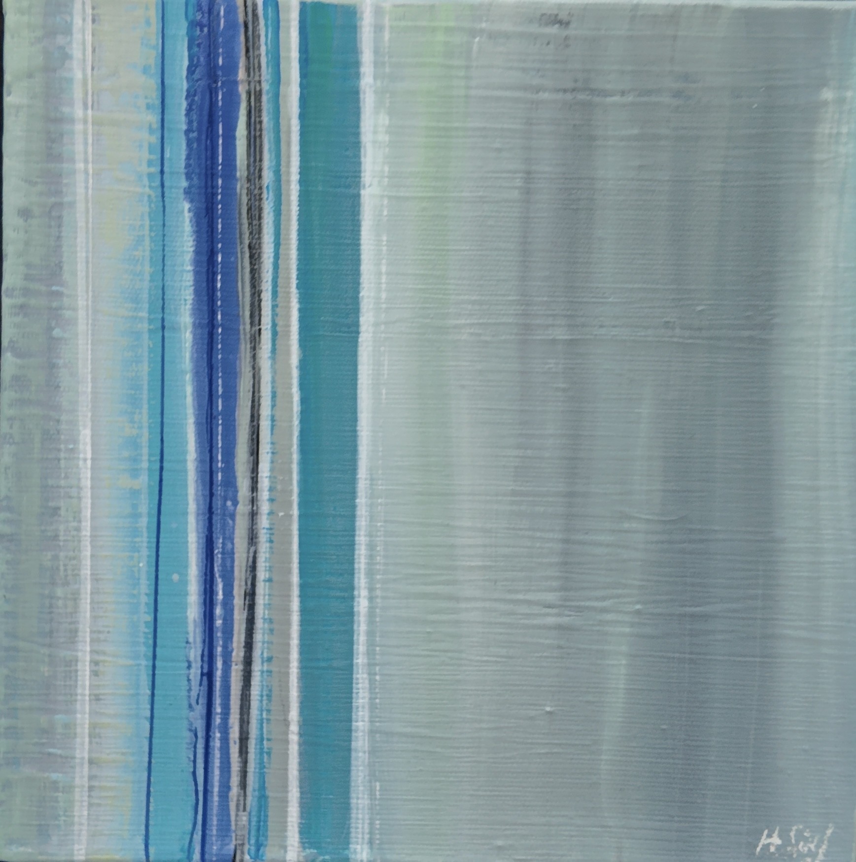 Müge Süel | Tuval üzerine akrilik | Kış Düşleri