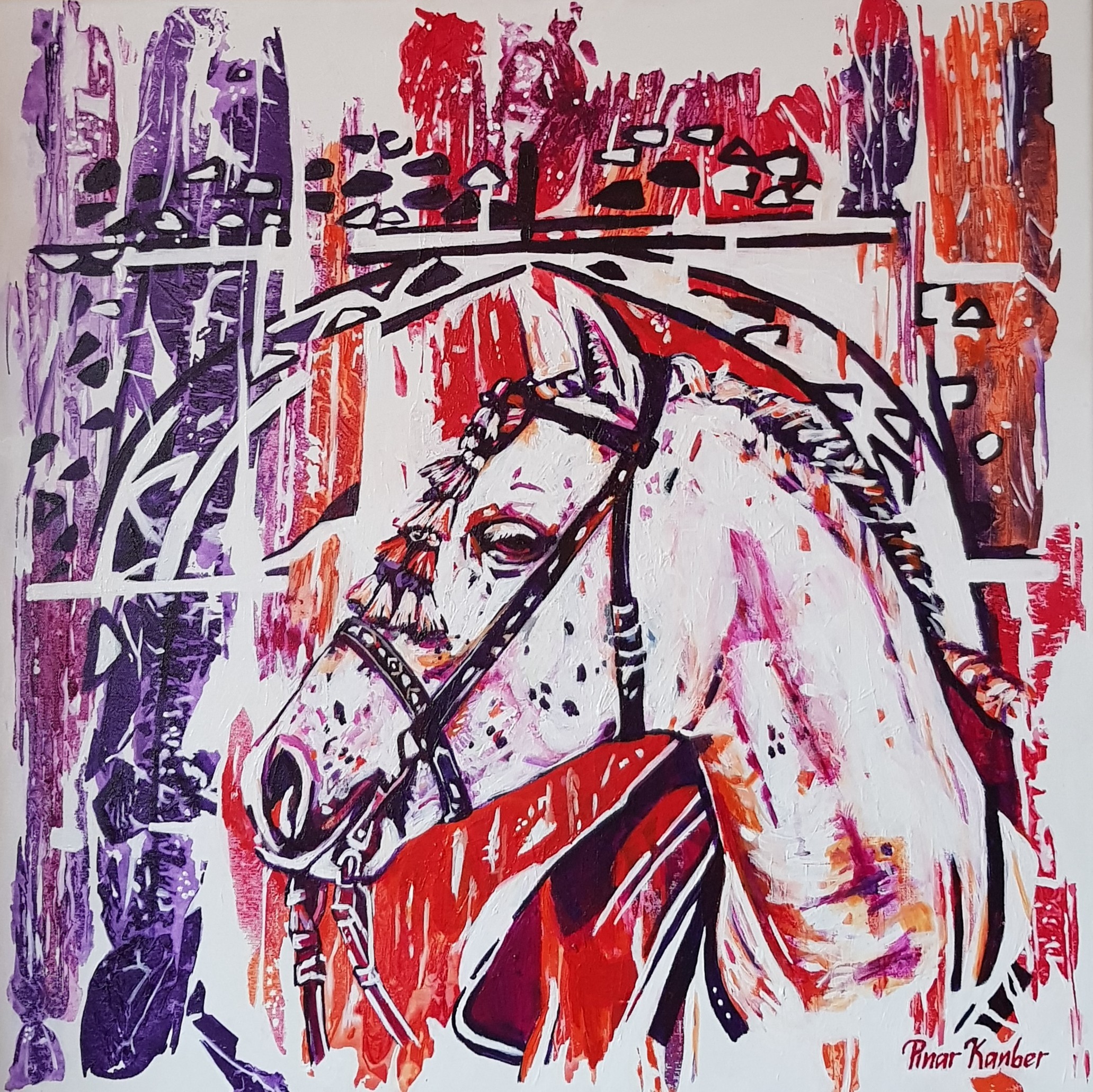 Pınar Kanber | Tuval üzerine akrilik | Transition