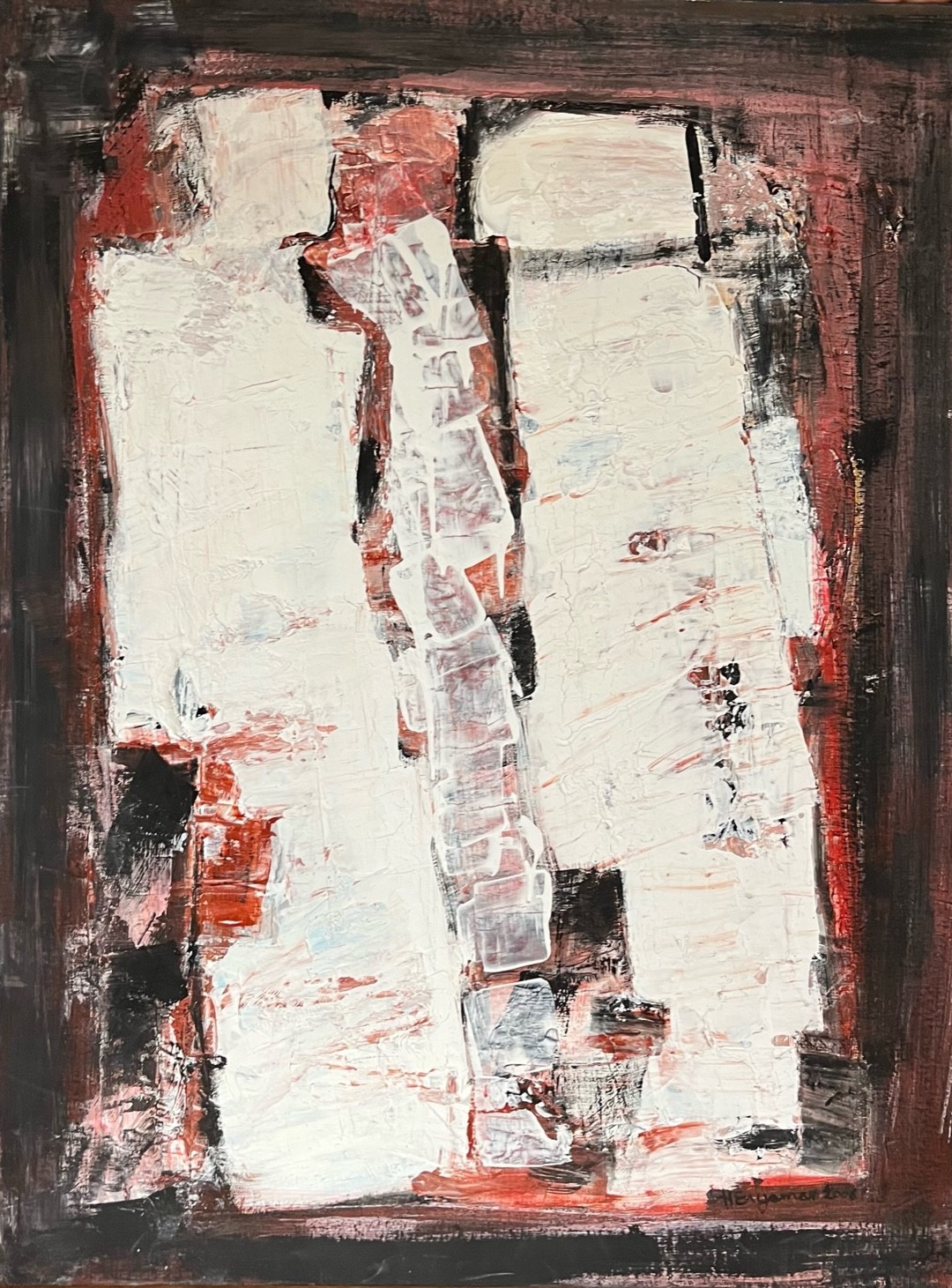 Hale Eryaman | Tuval üzerine yağlı boya | İsimsiz