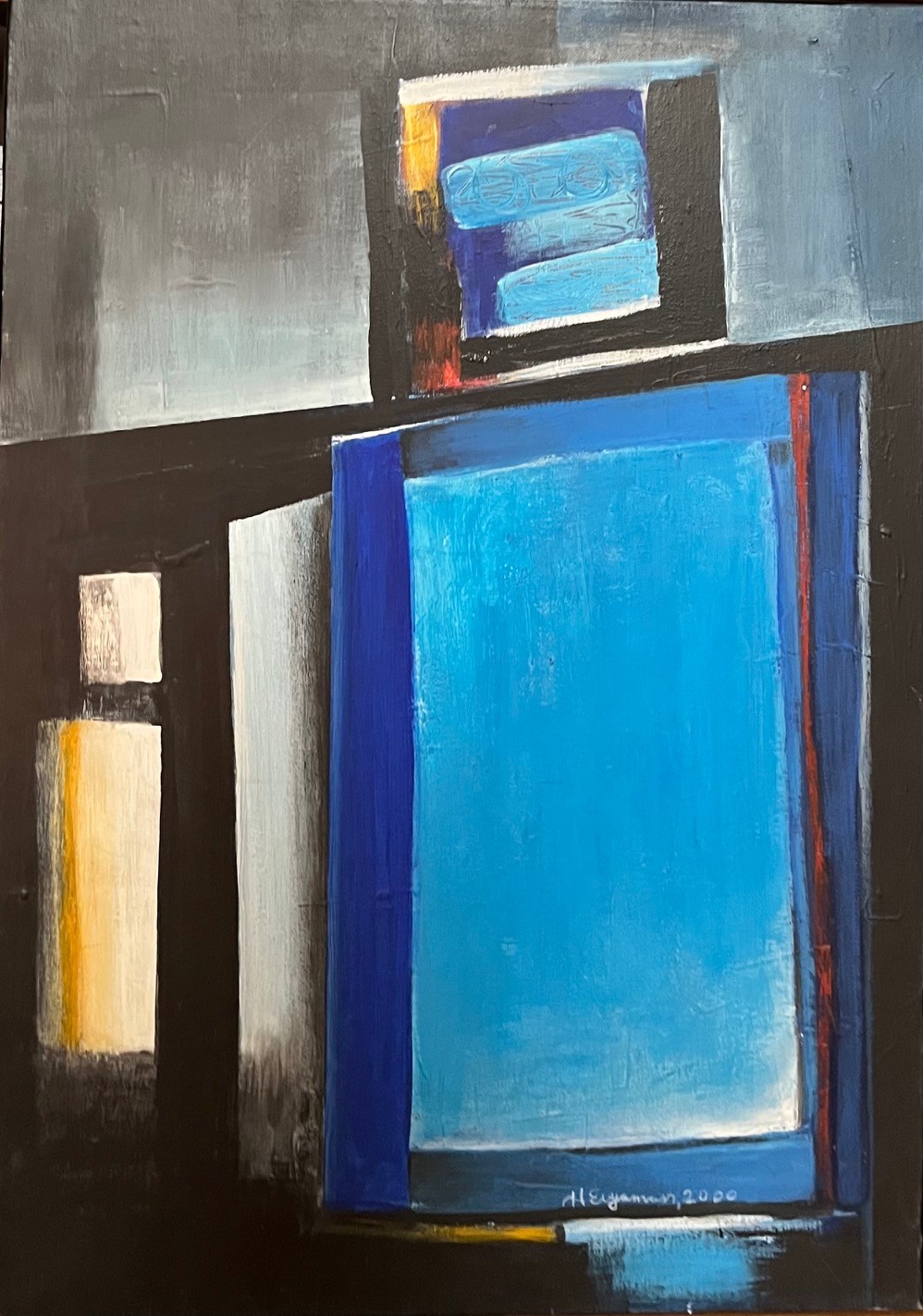 Hale Eryaman | Tuval üzerine yağlı boya | İsimsiz