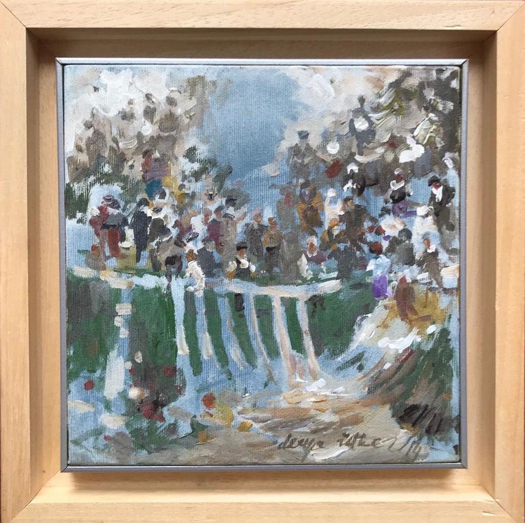 Derya Ülker | Tuval üzerine akrilik | Küçük Şeyler Serisi'nden