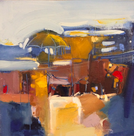 Bülent Yavuz Yılmaz | Tuval üzerine yağlı boya | İsimsiz