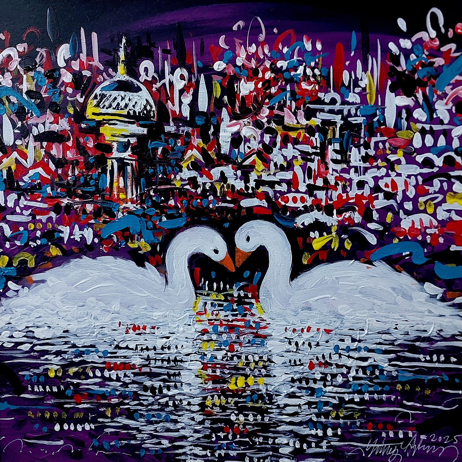 Yılmaz Aydın | Tuval üzerine akrilik | Gençlik Parkı