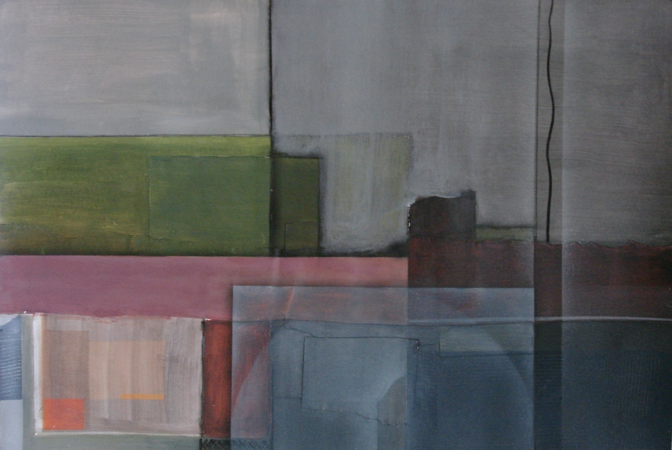 Süheyla Sabır | Kağıt üzerine akrilik | İsimsiz