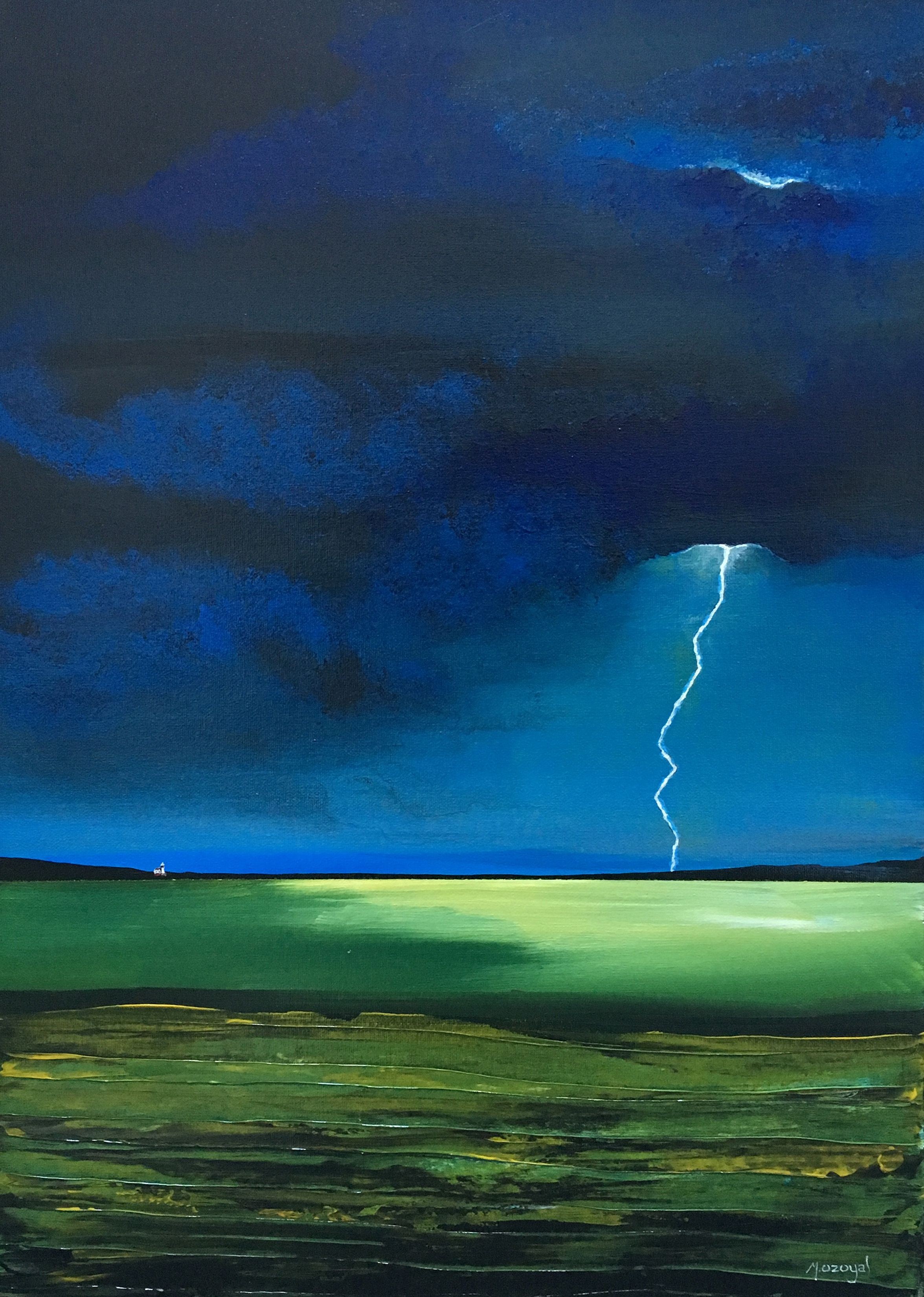 Mustafa Özoyal | Tuval üzerine akrilik | 