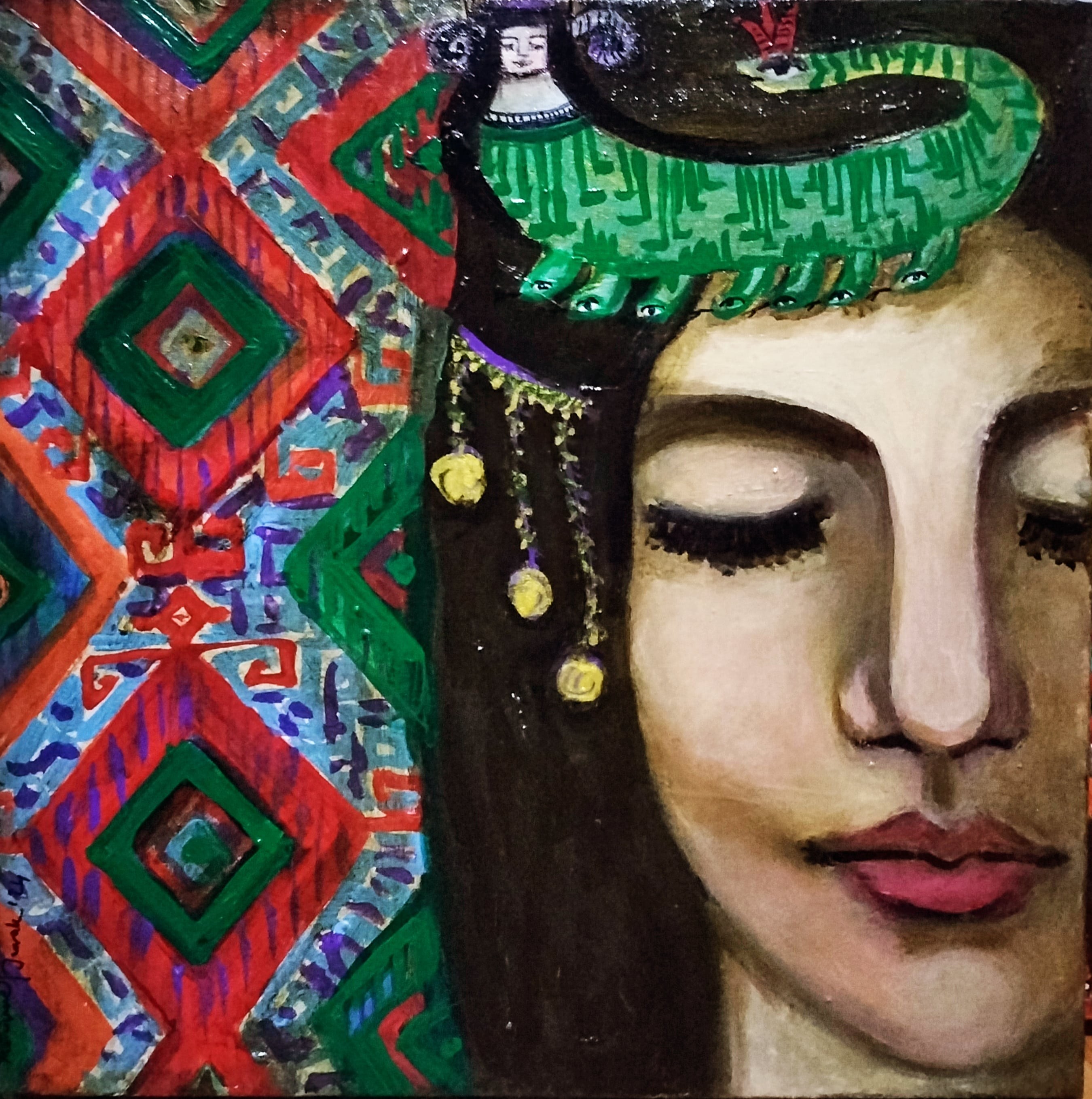 Mürüvvet Durak | Tuval üzerine akrilik | Anadolu İmgeleri