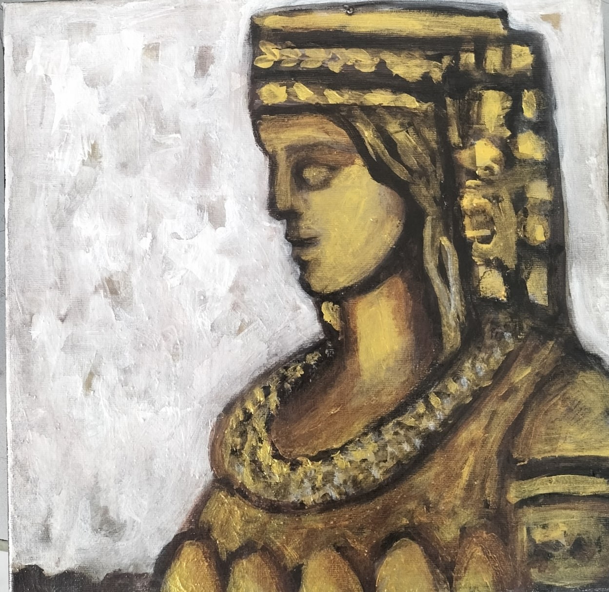 Mürüvvet Durak | Tuval üzerine akrilik | Kibele II