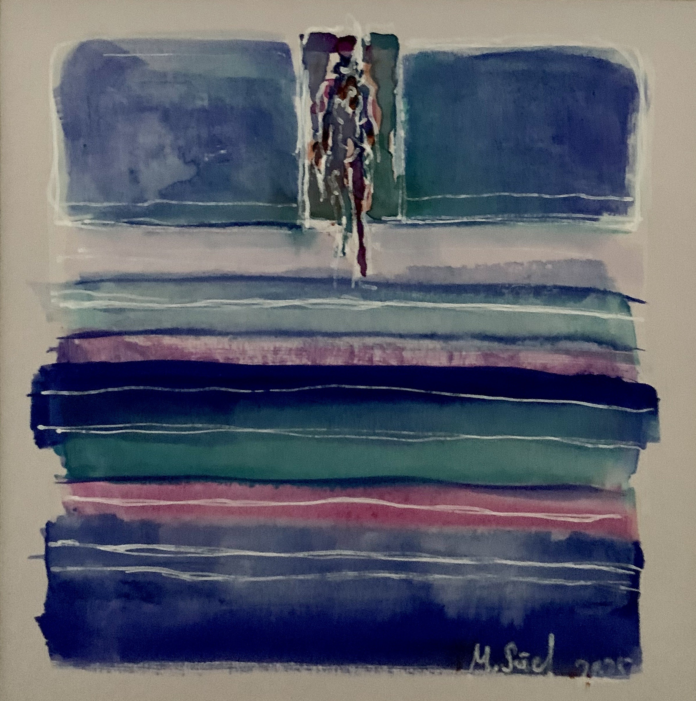 Müge Süel | Kağıt üzerine mürekkep | Günce - Adımlar