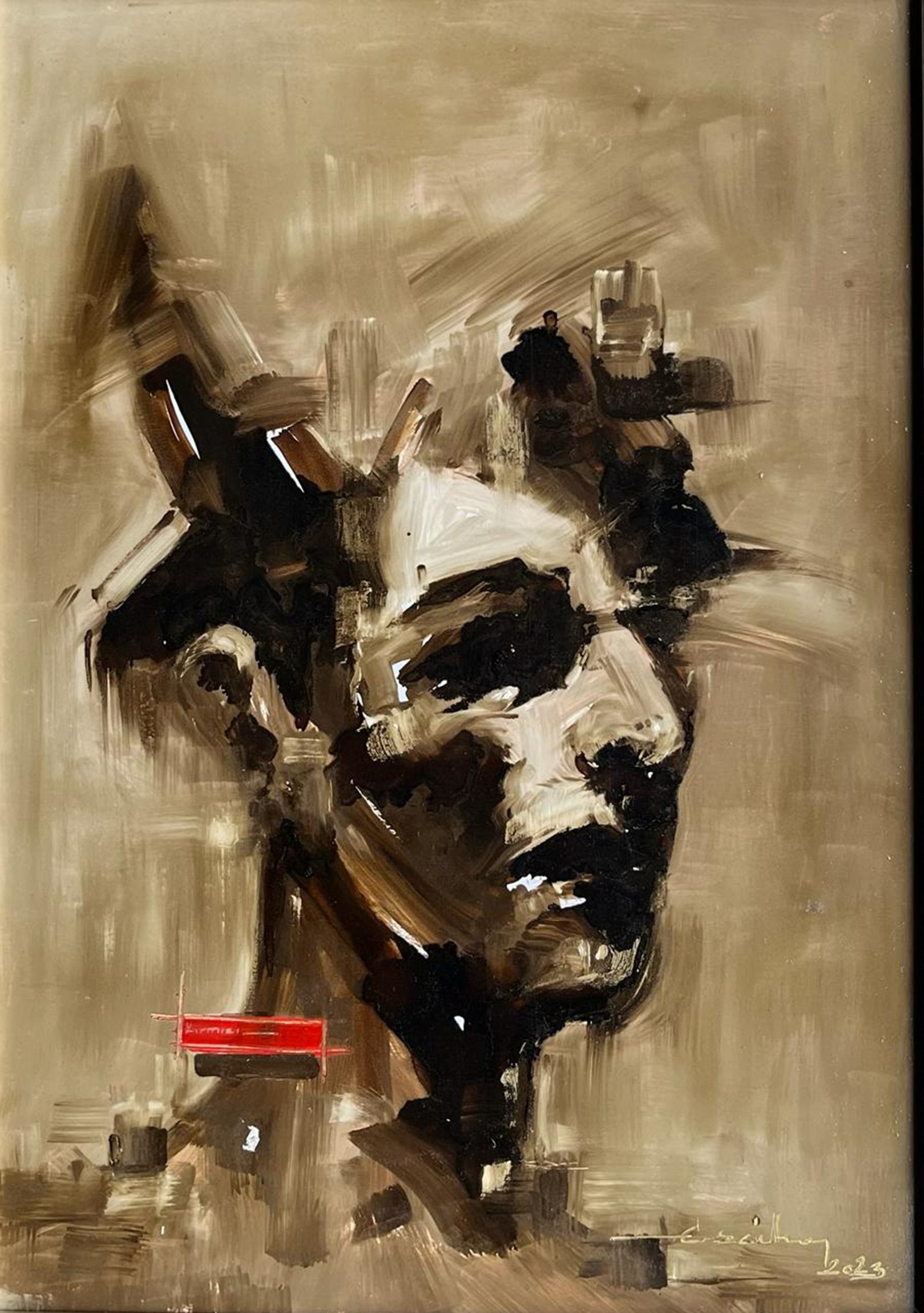 Ercihan Yolcu | Dekota üzerine yağlı boya | Silüetler VI