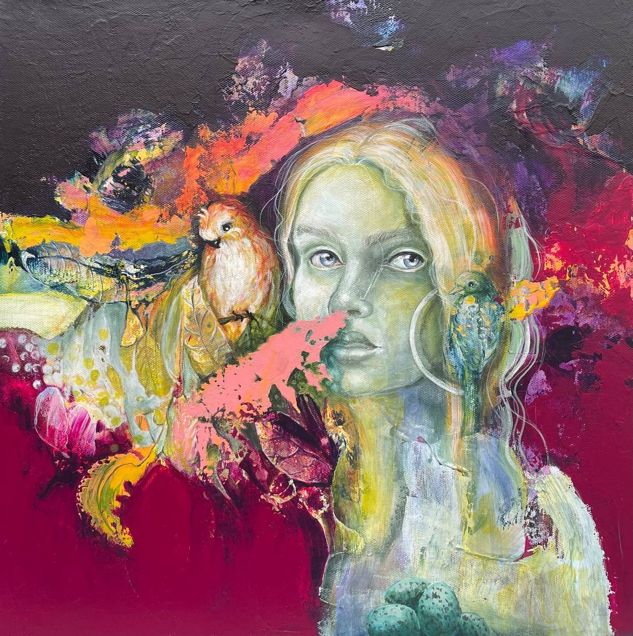 Dilek Hasra | Tuval üzerine akrilik | Vahşi Ruh