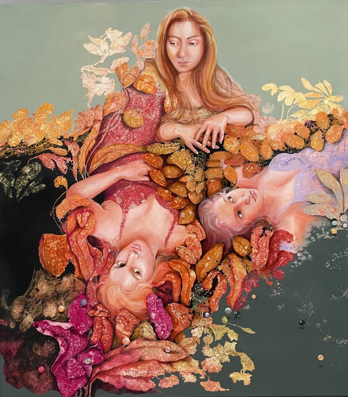 Dilek Hasra | Tuval üzerine akrilik | Sonbahar Efsunları