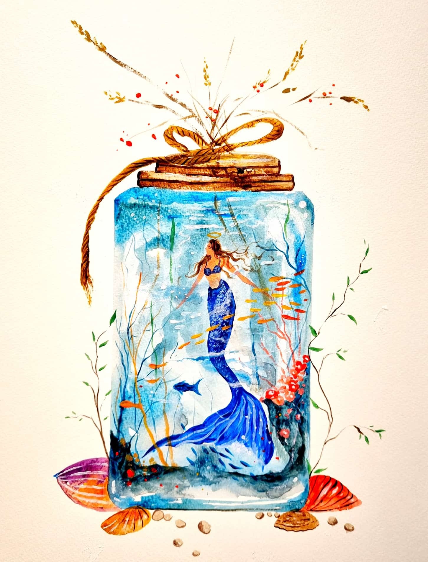 Can Emre Dağ | Karton üzerine akrilik | Güneş Saçan Kadınlar Serisi