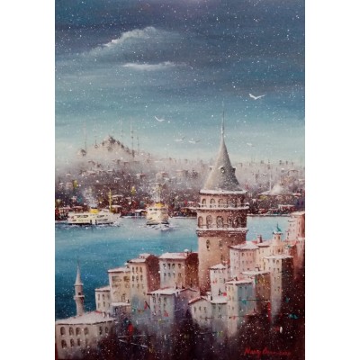 Galata'da Kış