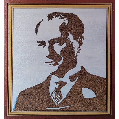 Pop Art Serisi - Mustafa Kemal Atatürk