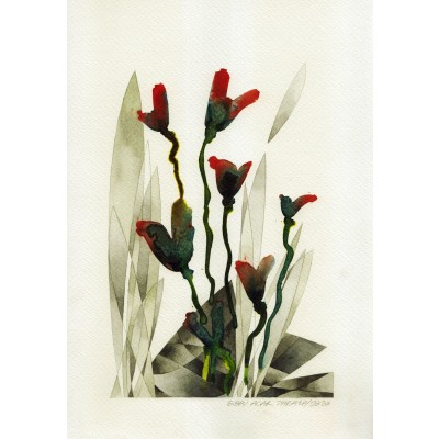 Kırmızılı Çiçekler